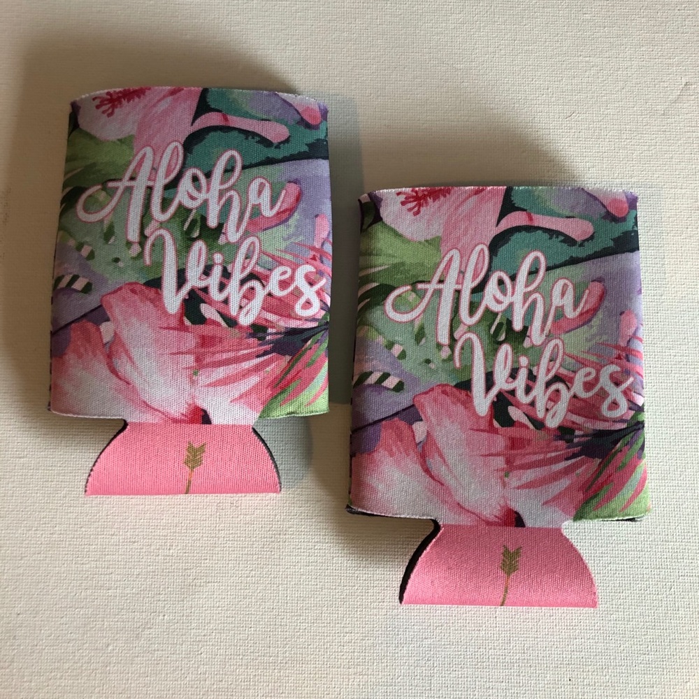Aloha Vibes Can Cozie